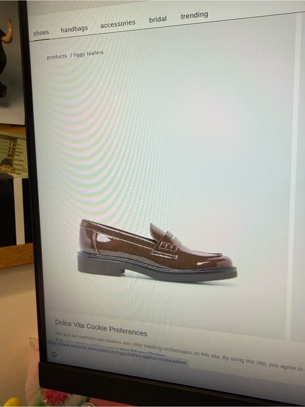 Dolce Vita Women's Patent burgundy Loafers